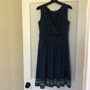 Lands End Fit and Flare Dress